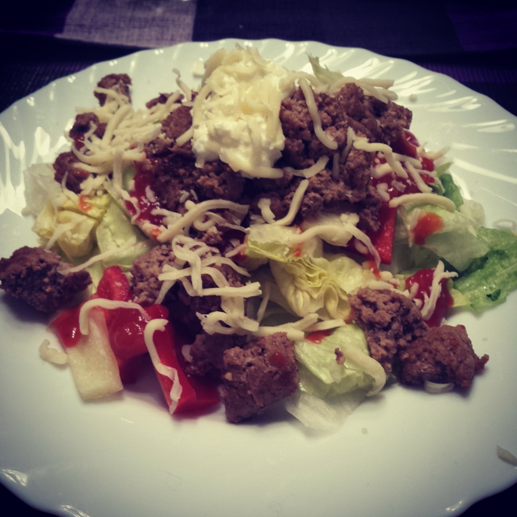 5 Wochen Fit Challenge - Mexikanischer Taco-Salat