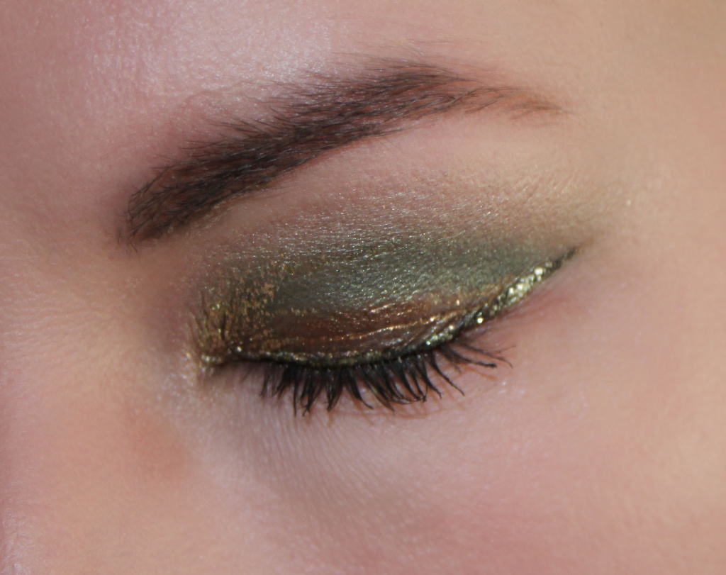 Beauty Blogparade Silvester - Augen Make Up Front