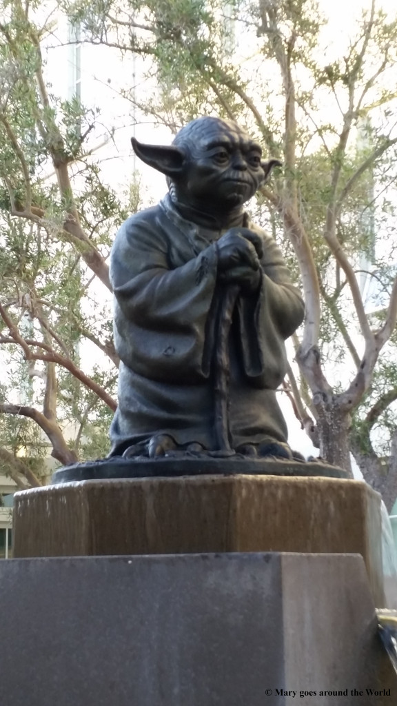 USA Rundreise - San Francisco - Luca Arts Yoda Brunnen