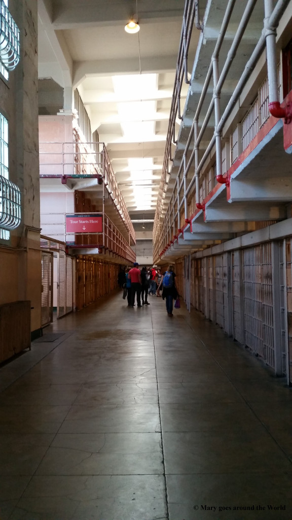 USA Rundreise - San Francisco - Alcatraz Zellengang