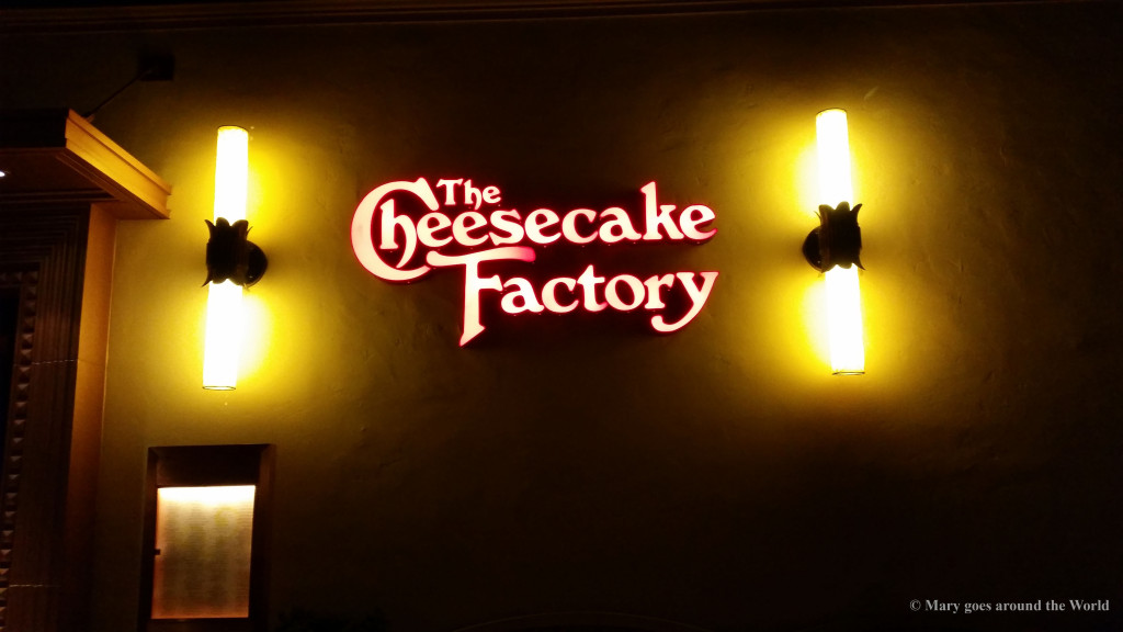 USA Rundreise - San Diego - Grand Canyon - Cheesecake Factory