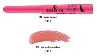 essence trend edition „exit to explore“ – refreshing lipstick