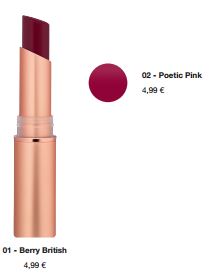 Catrice Limited Edition „Victorian Poetry” – Satin Matt Lip Colour 