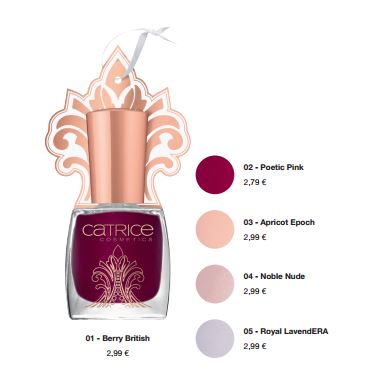 Catrice Limited Edition „Victorian Poetry” – Satin Matt Nail Lacquer