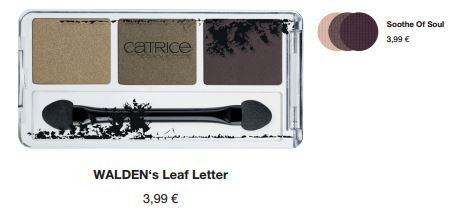 Catrice Limited Edition „Neo-Natured” – Eye Shadow