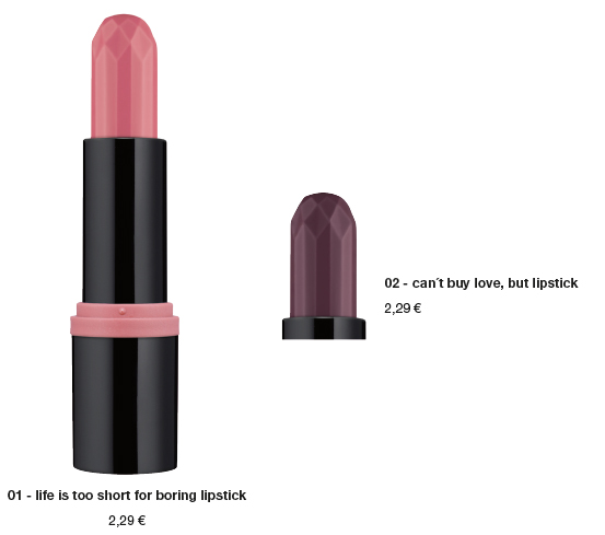 essence trend edition „glitter in the air“ – velvet lipstick