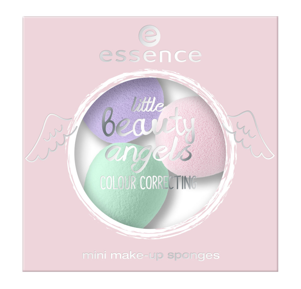 essence trend edition „little beauty angels colour correcting” - mini make-up sponges