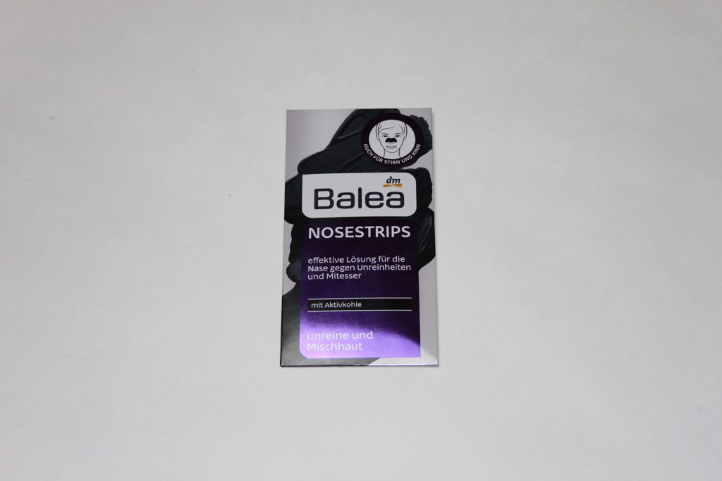 Aktivkohle Produkte im Vergleich - Balea Nosestrips mit Aktivkohle